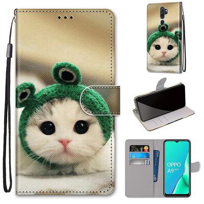 Foxdock Sag om Oppo A5 2020/a9 2020 Frog Kitten Moblie-sag