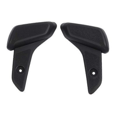 Vespa Sprint/Primavera 50/125/150 matkustajan jalkatuki liukumattomalla pehmusteella Musta