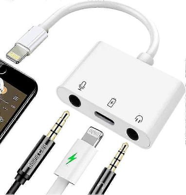 Mikrofonisovitin suoratoistoon mikrofoniin 3,5 mm:n kuulokesovitin