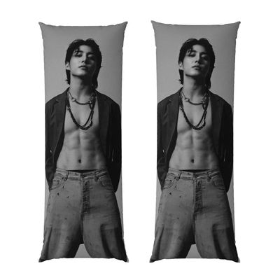 BTS Jung Kook (82) vartalon tyynyliina BTS Jung Kook (82) täysikokoinen tyynyliina-ML1569 51x137CM 20x54IN