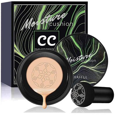 Air Cushion Cc Cream Concealer Champignon Hoved Børste Makeup Foundation Fugt
