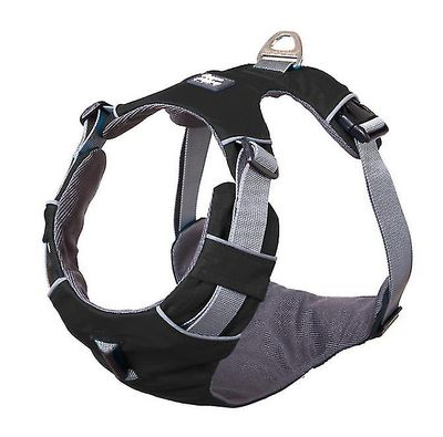 Justerbar polstret hundesele sort L