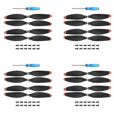 32stk 4726 Propel til Dji Mini 2 Drone rekvisitter Blade Vingedele G sort orange