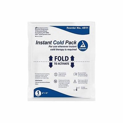 Dynarex Instant Cold Pack 4 x 5 tuumaa, määrä 24 (1 kpl pakkaus)