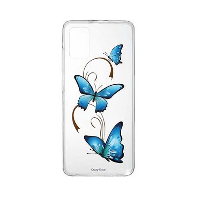 Crazy Kase Skrog til Samsung Galaxy A31 Fleksibel sommerfugl på Arabesque