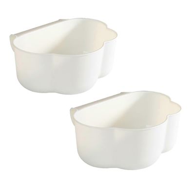 Vaihtopöydän järjestäjä 2 kpl Keittiön kaapin ovi Ripustettavat jäteastiat, Hoitopöydän järjestäjä ripustettavaksi, tippatarjotin keittiöjätteille xi