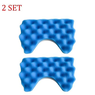 2pcs Blue Sponge Hepa Filter &2pcs bomuldsfilter til Samsung Dj97-00492a Sc6520/30/40/50/60/70/80/90 Sc68 Støvsugerdele