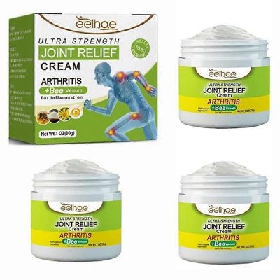 1-3x Mehiläisen myrkky nivel- ja luuhoitovoide, Mehiläisen myrkky nivel- ja luuhoitovoide 3pcs