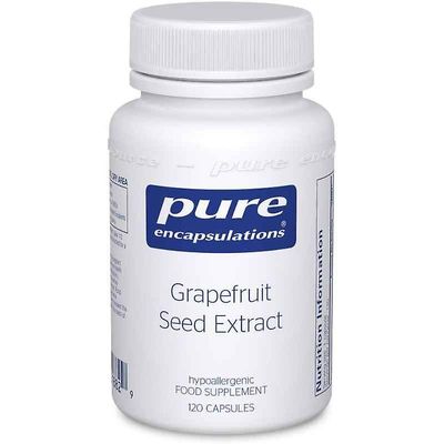 Pure Encapsulations Puhtaat kapselointit Greippi Siemenuute Kapselit 120