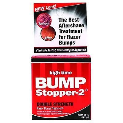 High Time Bump Stopper-2 kaksinkertainen lujuus partakoneen kolhujen hoito, 0.5 oz
