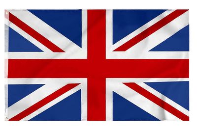 Ison-Britannian lippu Union Jack Flag Ison-Britannian lippu silmukoilla Mode 1 3x5FT