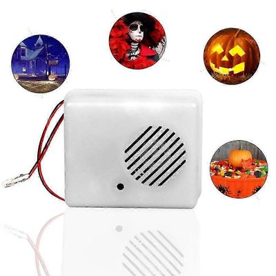 Halloween-äänianturi Huutokaiutin Kauhu Huutaminen Hankala ääniaktivoitu Rekvisiitta Pelottava ääni