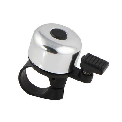 Cykel Bell Horn Ring Sikkerhed Sound Alarm Styr Alarm Cykel Cykel Bell Tilbehør Udendørs Beskyttende Bell Ringe Sølv