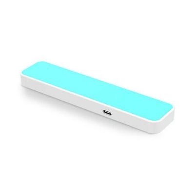 Under pute høyttaler Bluetooth 5.0 oppladbar lydboks reise bruk subwoofer Blå