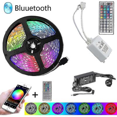 5m Rgb 300 Led 3528 Smd Joustava nauhavalo 12v Kaukovirta UK Plug