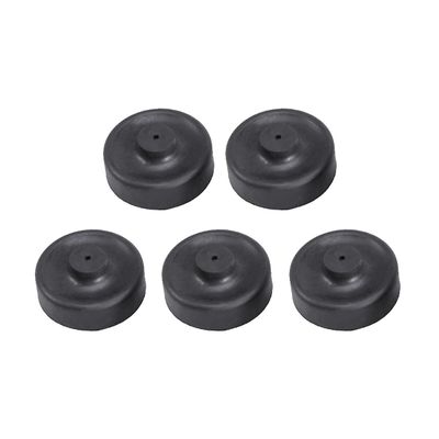 5 st luftbeslag Fish Tank luftpump luftpump akvarium kiselgel luft pumpa tillbehör akvarium tank syrepump membran Svart 5pcs