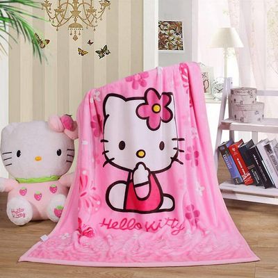 Aionyaaa 150 * 200cm Sanrios Cinnamoroll Kuromi Mymelody Kawaii Cartoon Flanell Blanket Anime Plysj Soft Warm Blankets TV Sweatshirt Gaver Kattunge...