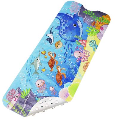 Tsim Vauvan liukumaton kylpyammematto, 100x40cm liukumaton kylpymatto raskas suihkumatto 200 imukupilla lapsille ja vauvoille, BPA-vapaa PVC-materi...
