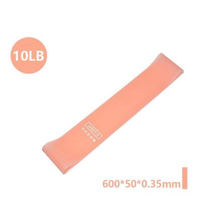 Bærbare Fitness Workout Udstyr Gummi modstand bands Lys gul