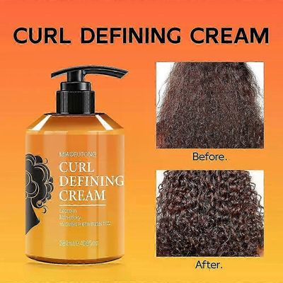 2025 Curl Defining Cream, Professional Curl Cream, Defining Curl Cream kiharille ja aaltoileville hiuksille, Curl Cream ohuille tai paksuille hiuks...