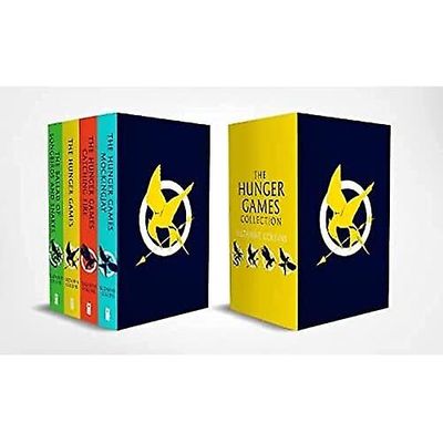 The Hunger Games 4 Bok Paperback Box Set 19.9 x 13.5 x 12.4 centimeter