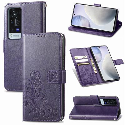 Foxdock Etui til Vivo X60 Pro mobilcover Violet