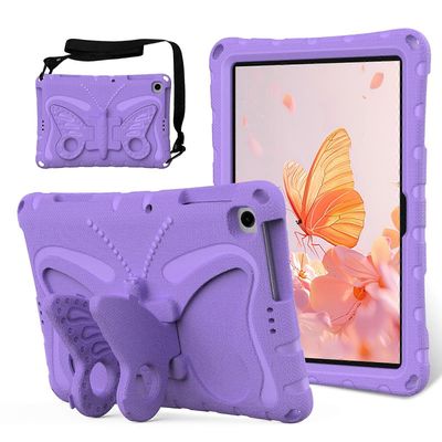 Butterfly Bracket EVA iskunkestävä tablettikotelo For Lenovo Tab M10 HD TB-328 10.1