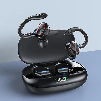Tws trådløse øretelefoner Vandtæt Hifi Stereo Sport Headset Led Display Bluetooth-kompatible hovedtelefoner Ørepropper med mikrofon