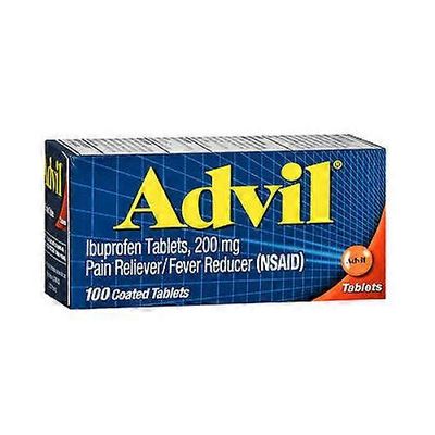 Advil kipulääke ja kuumetta alentava päällystetty tabletti, 200 mg, 100 tablettia