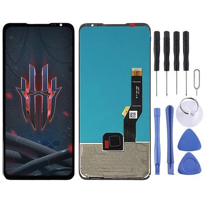 LCD + kosketusnäyttö ZTE Nubia Red Magic 6s Pro NX669S: lle
