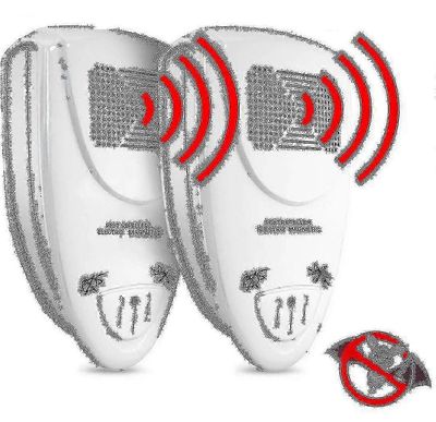 Ultraääni lepakkokarkote - Päästä eroon lepakoista 72 tunnissa2kpl