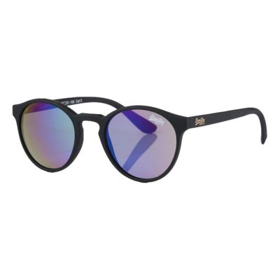 Women's Superdry Womens Saratoga solbriller - Womens tilbehør - Eyewear Gummiert svart