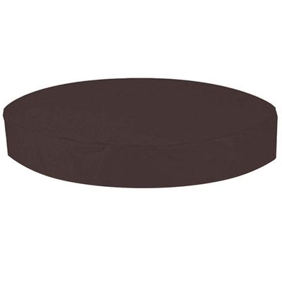 Utendørs Round Hot Tub Cover Vanntett SPA Hot Tub Covers Støv deksel Kaffe farge 190x30cm