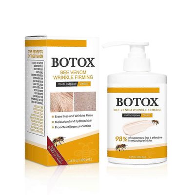 Bo-tox Bee Venom ryppyjen poistovoide, Bo-tox Bee Venom ryppyjä kiinteyttävä voide, ikääntymistä estävä kosteusvoide kasvoille ja kaulalle, kiristä...