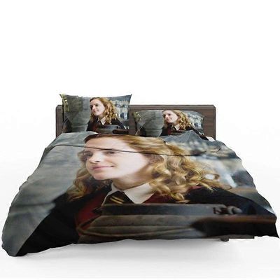 v863 Lakanat Harry Potter ja puoliverinen prinssi Hermione Granger peittopussilakanasetti 3-osainen vuodevaatteet (1 pussilakana + 2 tyynypussia) S...