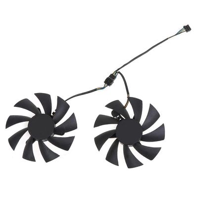 GA92A2H 87 mm:n jäähdyttimen tuulettimen vaihto Zotac GeForce RTX 2070 SUPER Mini 8 Gt:n ZT-T20710E-10M kaksoisnäytönohjaimelle Monivärinen