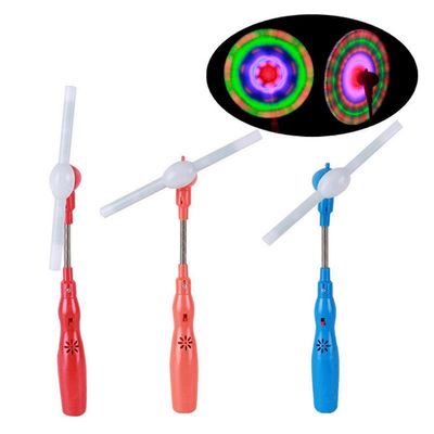 vilkkuva valo LED pyörivä tuulimylly hehkuu Lasten lelu kääntyvä tuuletin lahja