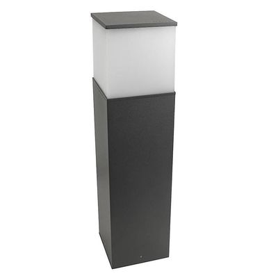 LEDS-C4 Lighting Cubik E27 1 Lys stor udendørs pullert lyse by grå IP54