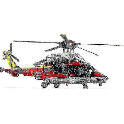 Airbus H175 pelastushelikopteri 42145 malli rakennuspalikka lelu premium 2001 kpl tekninen pojalle tytölle