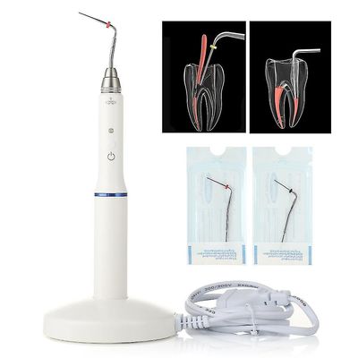 2x Dental trådløs trådløs Gutta Percha Obturation System Endo oppvarmet penn EU-plugg