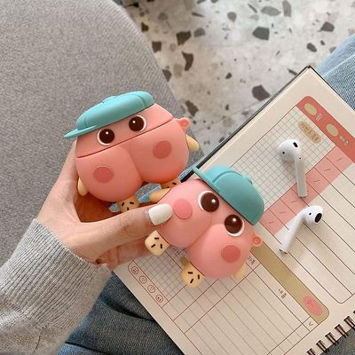 AIR 3D Creative Cute Cartoon Sag kompatibel med Airpods Pro (Type A1)