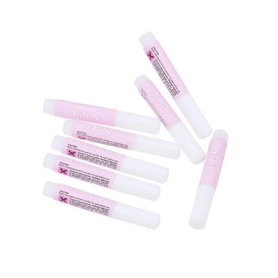 8 kpl ammattimainen kynsiliima liima kynnet kynsitaidetarvikkeet taidekoriste vinkkejä liima mini kauneus kynsiliima 7X0.5cm
