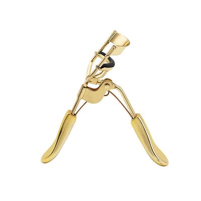 Øjenvipper Curler Naturlig Curler Shaping Begynder rustfrit stål Mini Portable Makeup Tool Skønhed Makeup Golden
