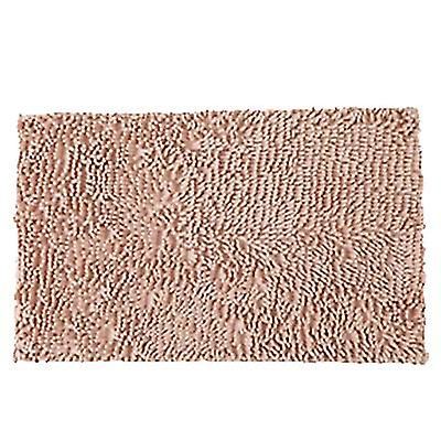 Coosilo Absorberende Soft Shaggy Skridsikker Bad Mat Badeværelse Bruser Home Floor Tæpper Tæppe khaki 60x40cm