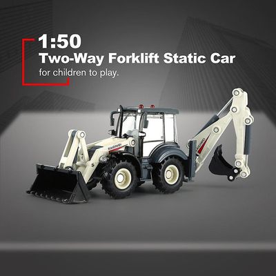 Køretøj 1:50 Tovejs gaffeltruck Statisk bil 625004 Kaidiwei 625004 Boxed To-vejs gaffeltruck Engineering Lastbil Gravemaskine