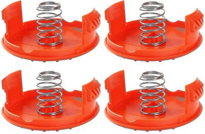 4 kpl kelakorkit + 4kpl jousia Varaosat Lisävarusteet Yhteensopiva Musta + Decker Rc-100-p String