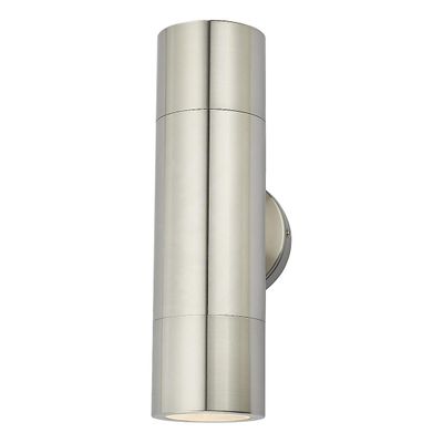 Dar Lighting Ortega op & ned væglampe Aluminium IP65, 2x GU10
