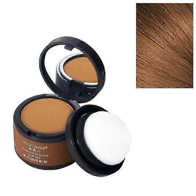 Hairline powder root Touch Up, Hair Toppers Root Cover Up for Ohenevat hiukset VÄRI 4