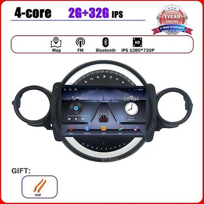 Jimonzi Android 13 bilspiller radio for BMW mini cooper r56 r60 r51 2006-2014 carplay multimedia trådløs navigasjon intelligent system H 2G 32G