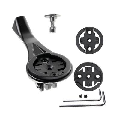 SL7-ohjainkannattimen pidikkeeseen polkupyörän tietokoneen kameran pyörän ohjainkannattimen jatkeen tukipidike Musta